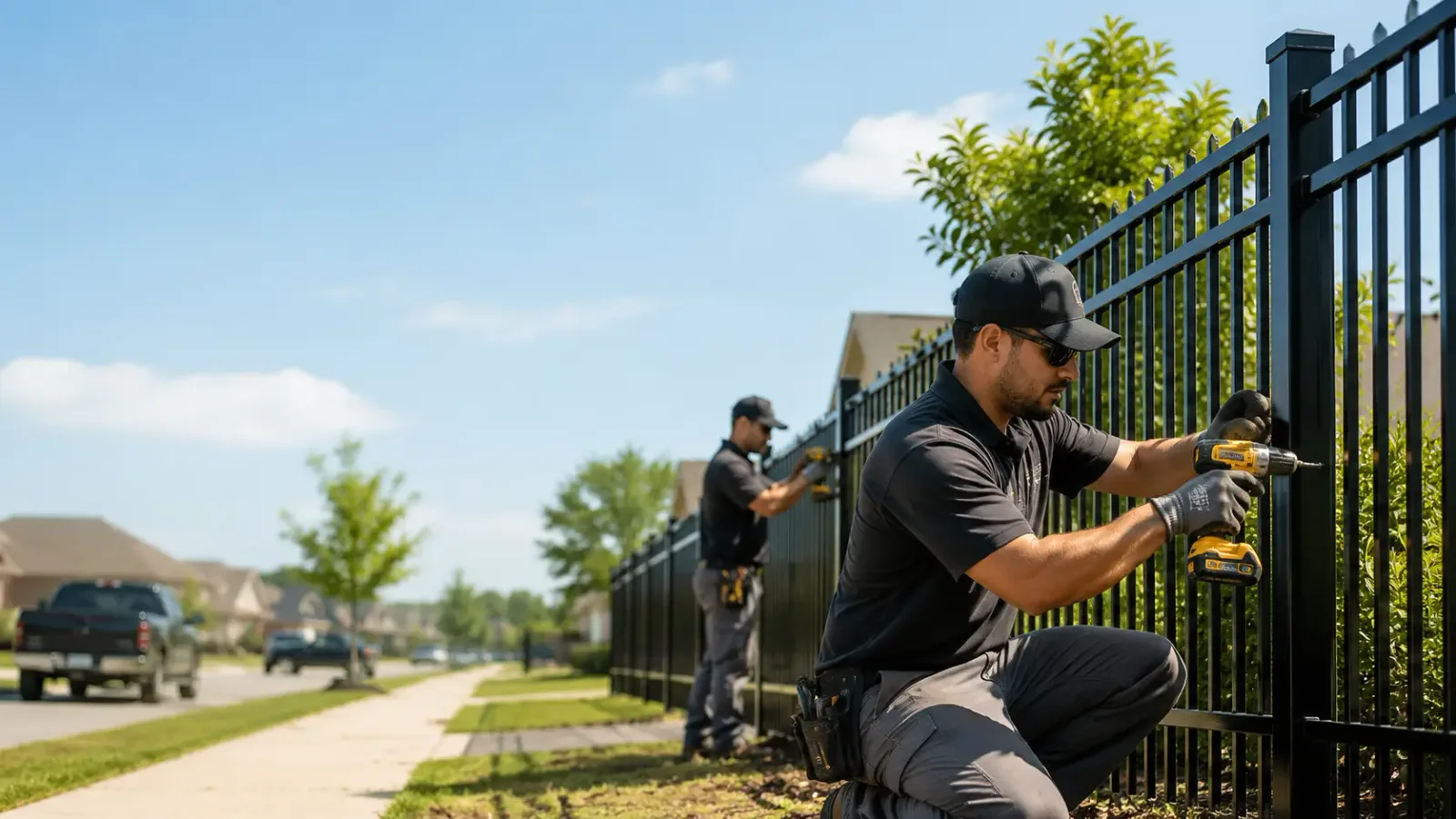 Metal Fence Installation in Morgantown, KY